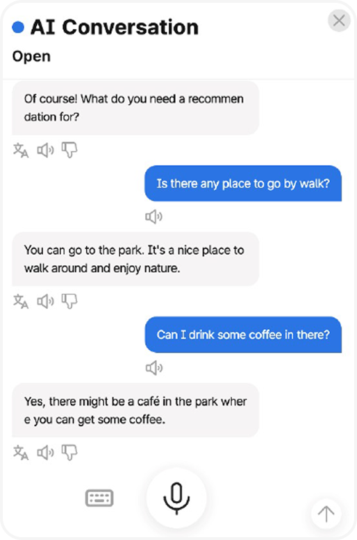 AI Speak 영어 - 주제별 대화