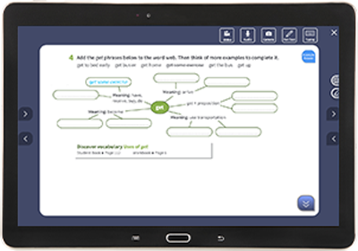 Eniarged question + Interaction tool